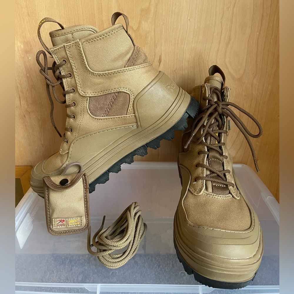 Reebok x Rothco Club C Cleated Tan colorway